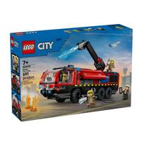 LEGO 60499 City Airport Fire Truck gray
