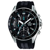 Casio Edifice EFV-550P-1AVUDF Men's Chronograph Watch Black with Microfiber Cloth Overseas Model black