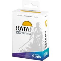 UG Katana Standard Size Sleeves 100pk geltona