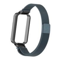 Tinka Amazfit Band 7 strap magnetiniam dirželiui nerūdijančio plieno riešo dirželis Amazfit Band 7 dirželio pakeitimo dirželis For Amazfit Band 7 pilka