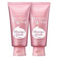 Senka Perfect Whip Collagen in A Cleansing Foam, 120g, 2 vnt white