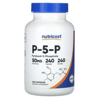 Nutricost, P-5-P, 50 mg, 240 capsules