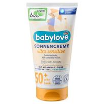 DM Babylove Apsauginis kremas nuo saulės itin jautriai odai LSF50+, 75ml beige