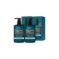 Honey & Macadamia Pure Body Lotion Baby Powder 500mlX2 black