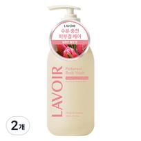 Labua Perfume Body Wash Tulip & Freesia, 2 units, 500ml white