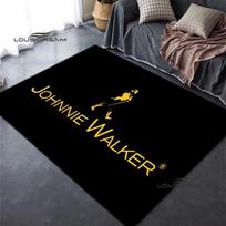 Johnnie Walker viskio kilimas ir takelis modernus baras svetainė miegamasis Didelis plotas minkštas kilimas darbo kambarys prieangis prie lovos neslystantis takelis 50x80cm
