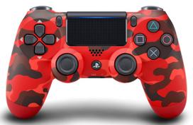 Belaidis valdiklis Raudonas kamufliažas (DUALSHOCK 4)