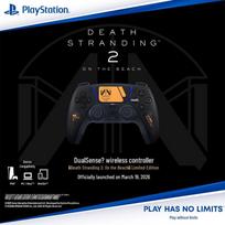 Sony PS5 DualSense belaidis valdiklis - Death Stranding 2 ribotas leidimas black