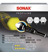 SONAX PROFILINE FinishPad DA vidutinio kietumo padas Ø143 mm, Ø125 mm lėkštei