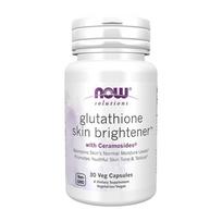 Solutions Glutathione odos šviesintojas su keramidais, 30 daržovių kapsulių