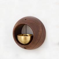 Suction Cup Doorbell with Brass Clapper