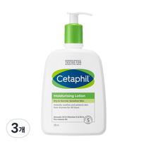 Cetaphil Moisturizing Lotion, 500ml, 3 units white