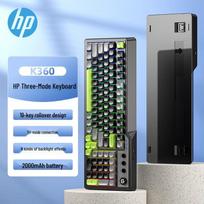 HP K360 Tri-Mode Wireless RGB Gaming Keyboard