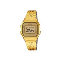 CASIO G-Shock LA-680WGA-9D Gold Watch LA680WGA-9D LA680WGA-9D Gold Strap beige
