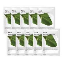Abib Mild Acidic pH Sheet Mask Heartleaf Fit 10P white