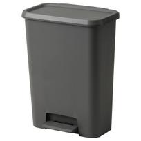 IKEA Pedalinė šiukšliadėžė 50L tamsiai pilka KNOCKLA (305.140.98) pilka spalva