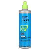 TIGI, bed head, Gimme Grip, tekstūruojantis šampūnas, paplaukusiems plaukams, 13,53 fl oz (400 ml) blue