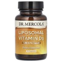 Dr. Mercola, liposominis vitaminas D3, 1000 TV, 30 kapsulių