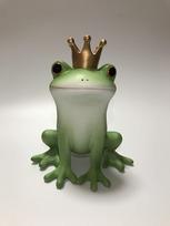 Daikai Copeau BIG Garden Crown Frog 71308 Blue 17x12x19(cm) white
