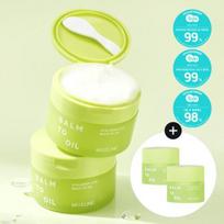Max Clinic Hyaluronic Vita Cleansing Balm to Oil 90ml (+2 Balm to Oil 5ml) Hyaluronic Balm to Oil + 2 Minis yellow