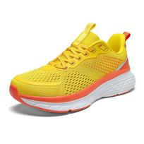 Wide palm large size sports shoes men's autumn new mesh breathable casual shoes light and comfortable outdoor running shoes 48 geltona