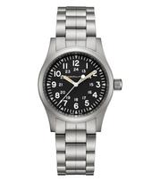 Hamilton Khaki Field H69439131 Mechaninis laikrodis sidabras