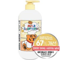Buyour Mujik Tiger Milk Body Odor Reduction Perfume Body Wash Sweet Vanilla Fragrance, 1 ea, 1000ml beige