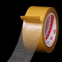 3J Strong Double-Sided Fiberglass Adhesive Tape brown