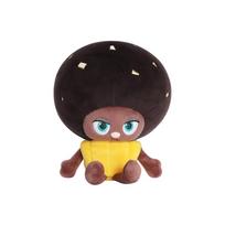 [toytron] Duonos kirpykla Chic Choco pliušinis krepšio pakabukas (15 cm) black