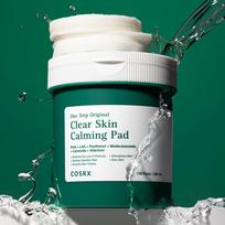 COSRX One Step Original Clear Skin Calming Pad 100 Pads, 1 Pack white