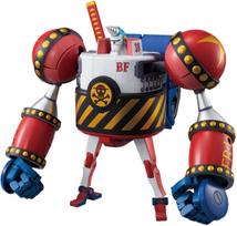 BANDAI SPIRITS Geriausia mecha kolekcija ONE PIECE Generolas Franky Plastikinis modelis Spalvotas black