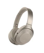 Sony MDR-1000X C Belaidės triukšmą slopinančios ausinės, Bluetooth, Hi-Res garsas, Mikrofonas, Pilkas smėlio spalvos