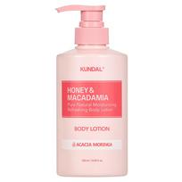 Kundal Honey & Macadamia Pure Body Lotion Acacia Moringa Fragrance, 500ml, 1 unit white