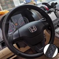 Pasidaryk pats automobilio vairo užvalkalas dirbtinė oda neslystantis Honda CR-V CRV 2007 2008 2009 2010 2011 automobiliui interjero aksesuarai gray