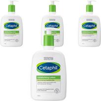 Cetaphil Moisturizing Lotion, 591ml, 4 units white