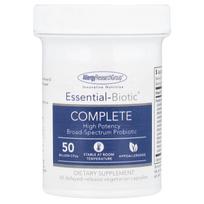 Allergy Research Group, Essential-Biotic Complete, 50 Billion CFU, 60 Delayed-Release Veggie Capsules
