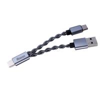 iBasso Audio CB19 iBasso Audio Atskiras maitinimo OTG laidas USB į Type C adapteris DAC maitinimo adapteris Sunkus nešiojamas DAC stiprintuvas Sidabruotas gray