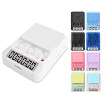 DRETEC Study Timer Time Up 2 White T-580WT gray