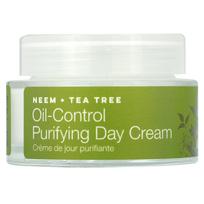 Urban Veda, Oil Control Purifying Day Cream, Neem + Tea Tree, 1.7 fl oz (50 ml) yellow