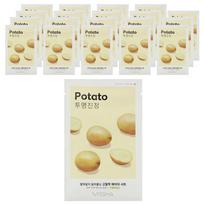 Missha Airy Adhesive Sheet Mask Potato, 1 pack, 20 pieces beige