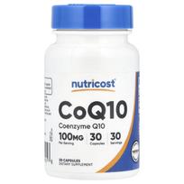 Nutricost, CoQ10, 100mg, 30 capsules