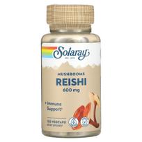 Solaray, Reishi Mushroom, 600mg, 100 Veggie Capsules