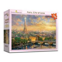 Puzzle Life Meilės miestas Paryžius Dėlionė PL2122, Korėjos populiarios dėlionės beige