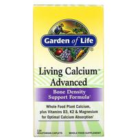 Garden of Life, Living Calcium Advanced, 120 Veggie Tablets