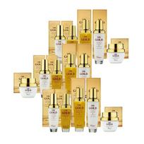 Elujai 24K Gold Deep Collagen Basic rinkinys (Iš viso 5 rūšių moteriškos kosmetikos bazinis rinkinys), 3 komplektai beige