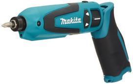 Makita smūginis vairuotojas TD021 sukimo momento 22 Nm akumuliatoriaus įkroviklis parduodamas atskirai TD021DZ rašiklio tipo (7.2V) mėlyna
