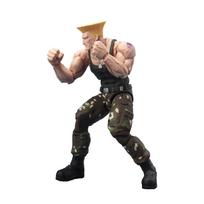 S.H.Figuarts Street Fighter serija Guile -Apranga 2- Apie. 160 mm ABS&PVC dažyta judanti figūrėlė gray