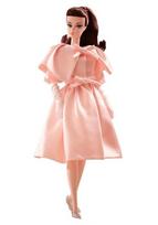 Rausvumo Grožis Barbie Mados Modelis Kolekcija Barbie Gerbėjų Klubo Narių Riboto Leidimo Lėlė BFMC Rausvumo Grožis Barbie beige