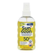 ROSSMANN Sun Ozone Classic Skaidrus apsauginis purškiklis nuo saulės SPF50 200ml white