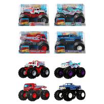 Hot Wheels Monster Truck Big Size Assortment Vehicle Set of 4 Mini Box Ages Toys, 124 Scale, Cars, Sold, 3+, Multi-Purpose, FYJ83-989B gray